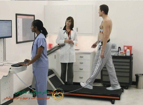 مراحل انجام تست استرس اکو قلب